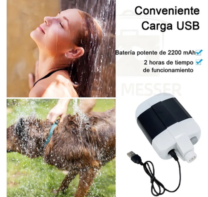 REGADERA PORTATIL CON BOMBA -  MULTIFUNCIONAL