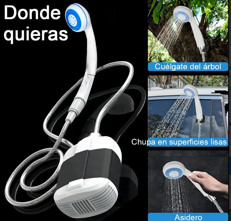 REGADERA PORTATIL CON BOMBA -  MULTIFUNCIONAL