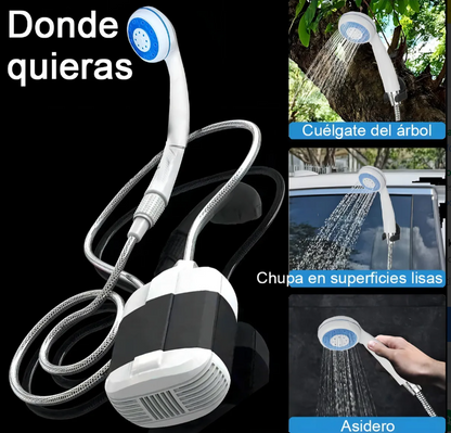 REGADERA PORTATIL CON BOMBA -  MULTIFUNCIONAL